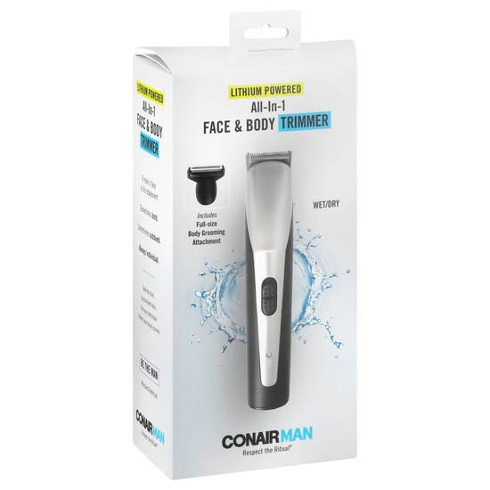 Conairman All-In-1 Face & Body Trimmer