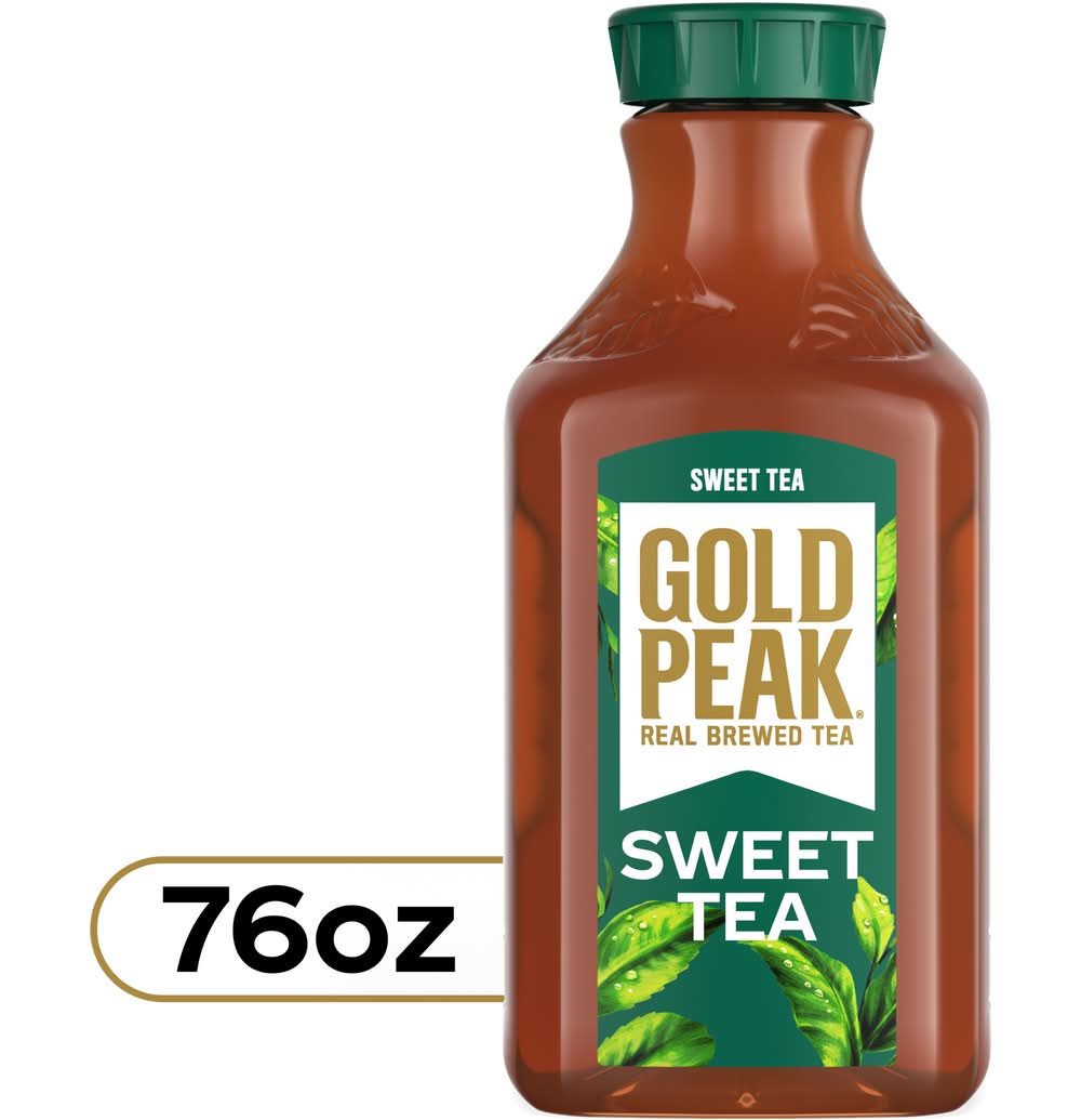 Gold Peak Flavored Black Tea, Sweet Tea (76 fl oz)