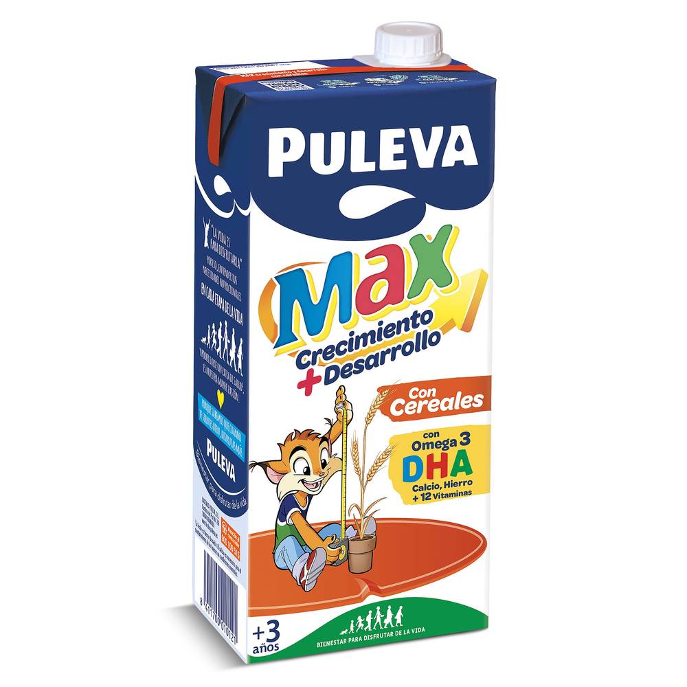 Bebida Láctea Con Cereales Crecimiento Y Desarrollo Puleva Brik 1 L