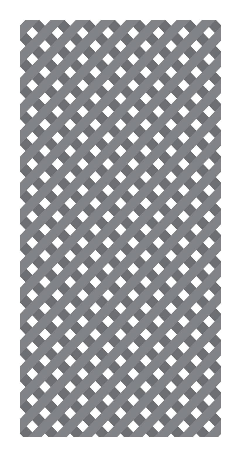 Jack Matrix 1200 x 600mm Slate Grey Plastic Lattice Handy Panel