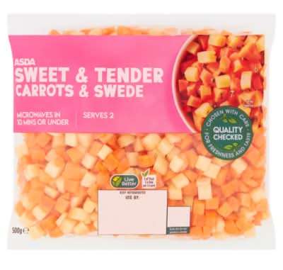 ASDA Diced Carrots & Swede