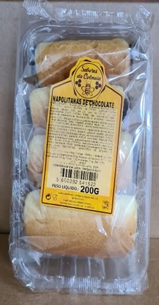 Napolitanas Chocolate Sabores da Colmeia 200 Gr