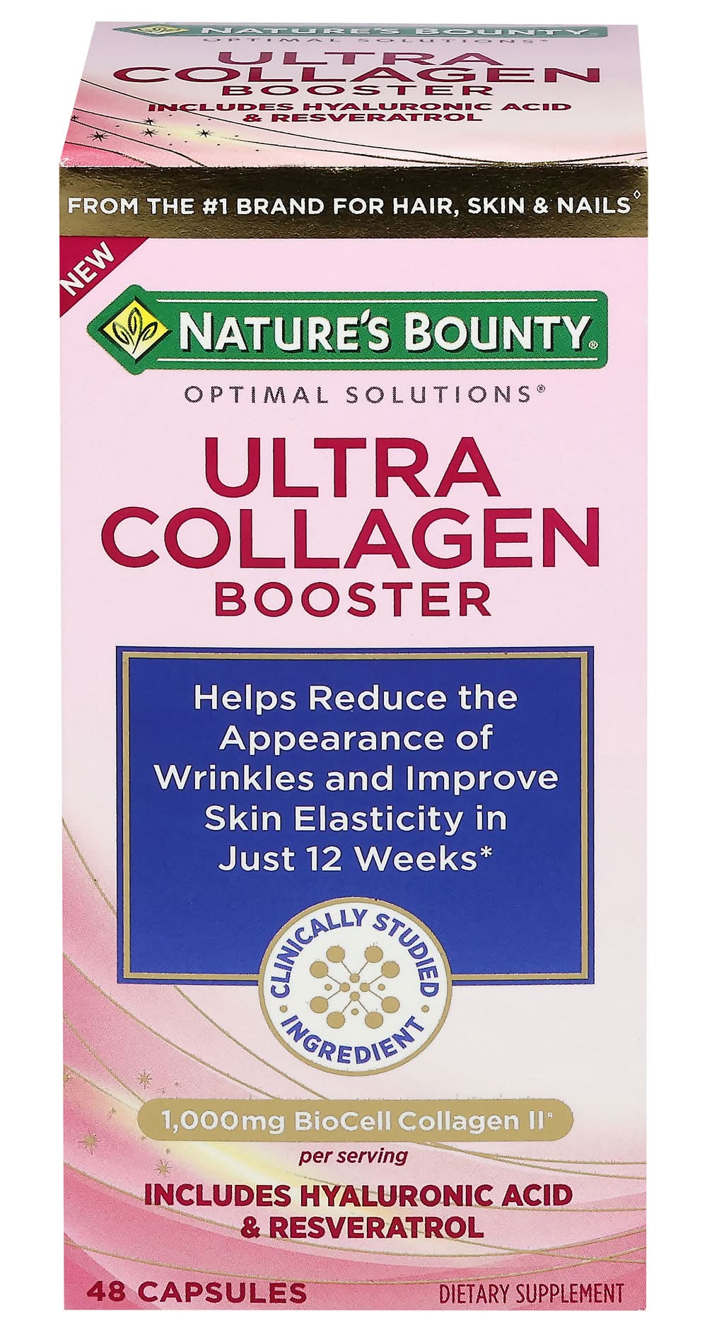 Nature's Bounty 1000 Mg Ultra Collagen Booster Supplements (48 ct)