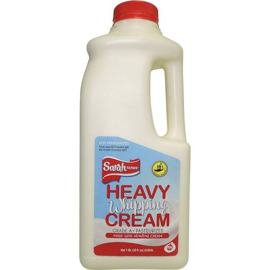 Sarah Farms Heavy Whipping Cream (32 fl oz)