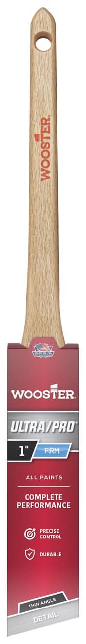 Wooster Ultra/Pro 1 In. Firm Thin Angle Paint Brush