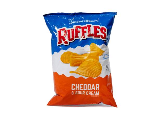 Frito Lay Ruffles Cheddar Sour Cream Chips  2.5oz