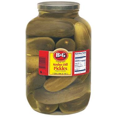 B&G - Whole Dill Pickles - gallon