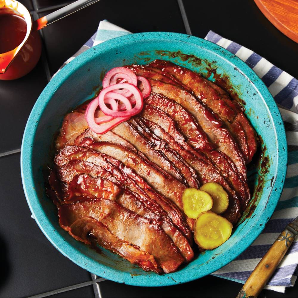 M&M Food Market Smoked Beef Brisket in Bbq Sauce (400 g)