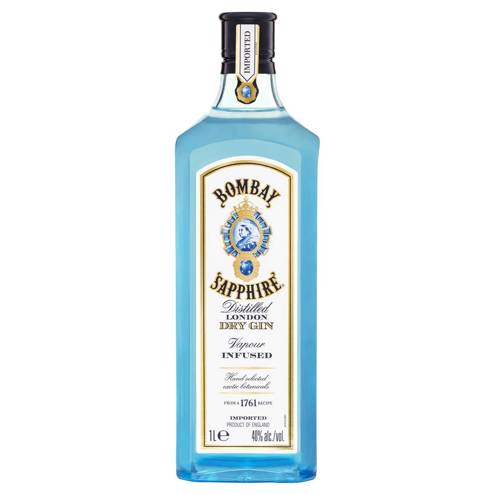 Bombay Sapphire Gin 1L ea