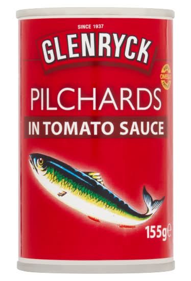 Glenryck Pilchards in Tomato Sauce (154g)