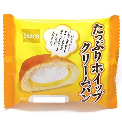 パスコ　たっぷりホイップクリームパン　１コ