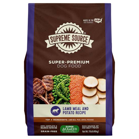 Supreme Source Super Premium Lamb Meal & Potato Recipe Dog Food