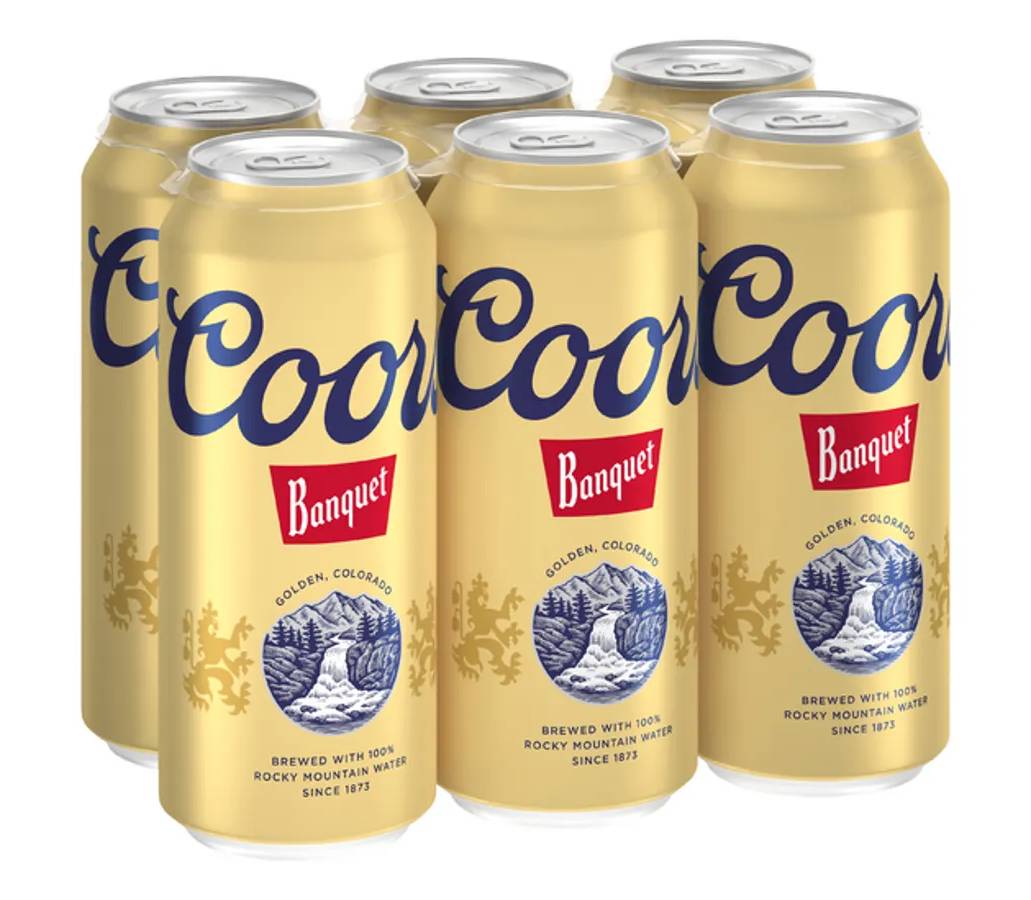Coors Banquet Beer - 6 Pack