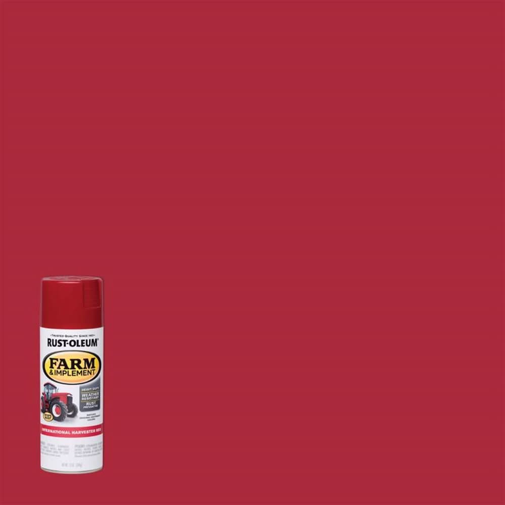 Rust-Oleum Specialty Indoor And Outdoor Gloss International Harvester Red Farm & Implement 12 Oz