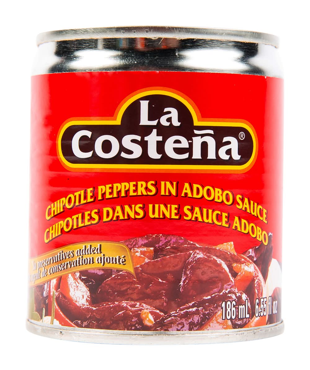 La Costeña Chipotle Peppers in Adobo Sauce (186 ml)
