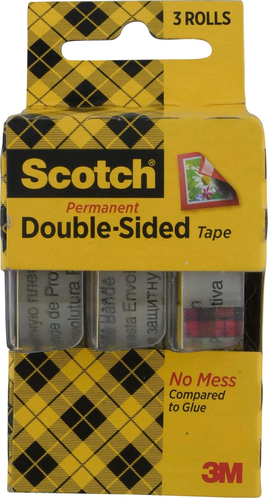 Scotch Permanent Double-Sided Tape (1.9 oz)