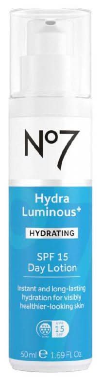 No7 Hydraluminous+ Spf15 Day Lotion 50Ml