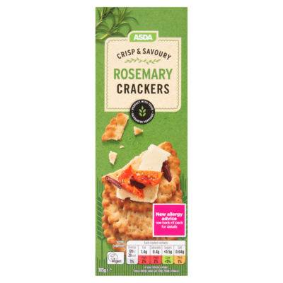 ASDA Rosemary, Crackers (185g)