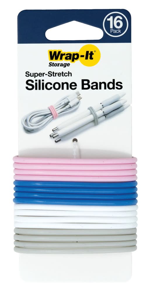 Wrap-It Cable Management Accessories - Stretch Bands