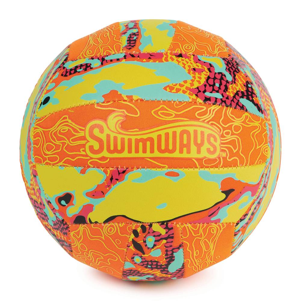 SwimWays 8.5 in. Waterproof Hydro Volleyball Orange Swimming Pool Volleyball | 6069788