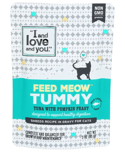 I And Love And You Tuna With Pumpkin Feast Feed Meow Tummy Cat Food