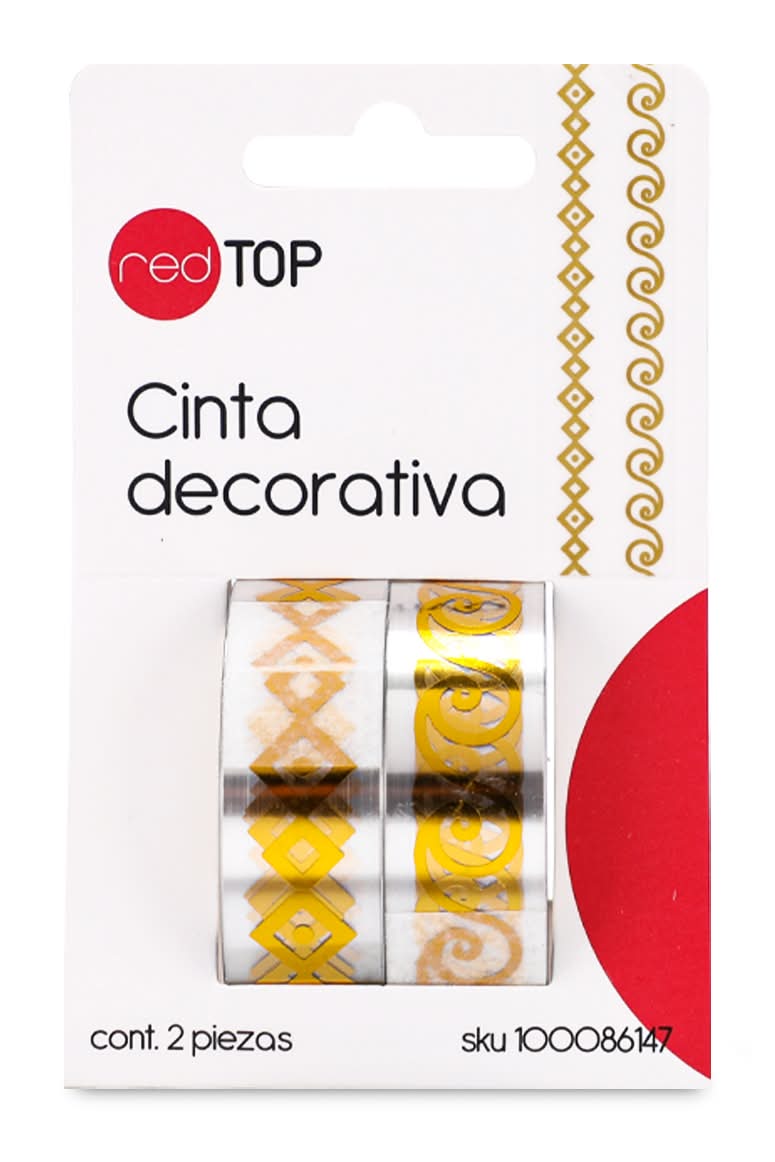 Red Top · Cinta decorativa (2 un)