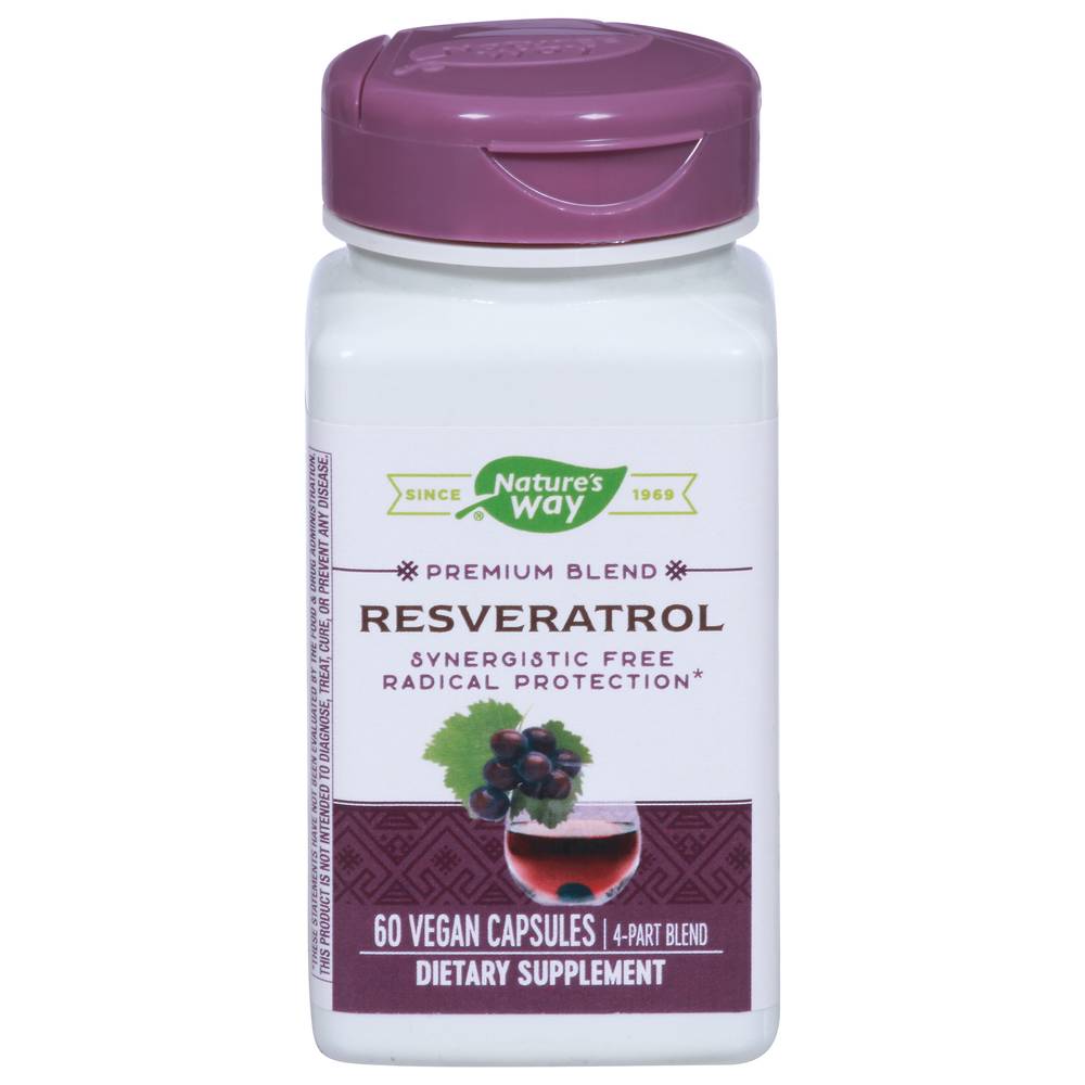 Nature's Way Premium Blend Resveratrol Vegan (2.4 oz)