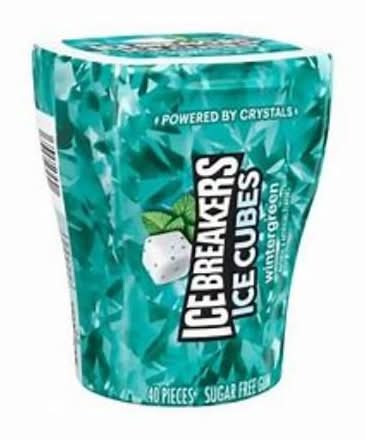 Ice Breakers Ice Cubes Wintergreen 40ct