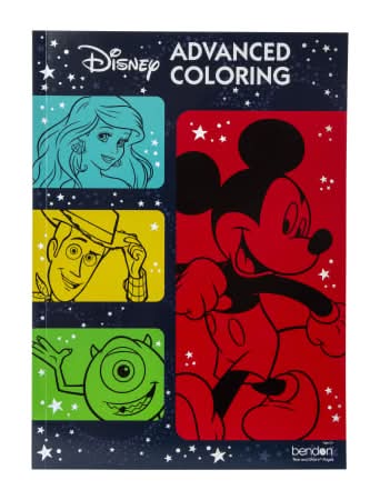 Disney Advanced Coloring Book