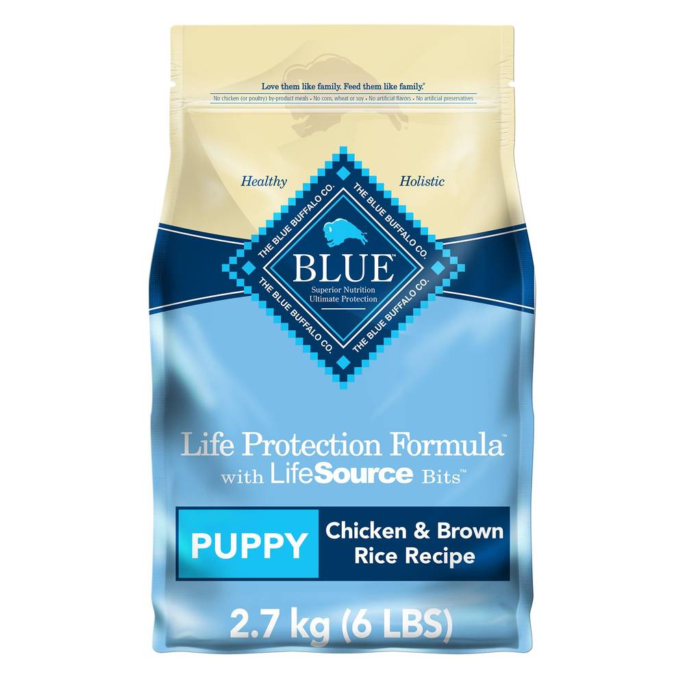 Blue Buffalo® Life Protection Formula™  Puppy Dry Dog Food - Natural, Chicken (Size: 6 Lb)