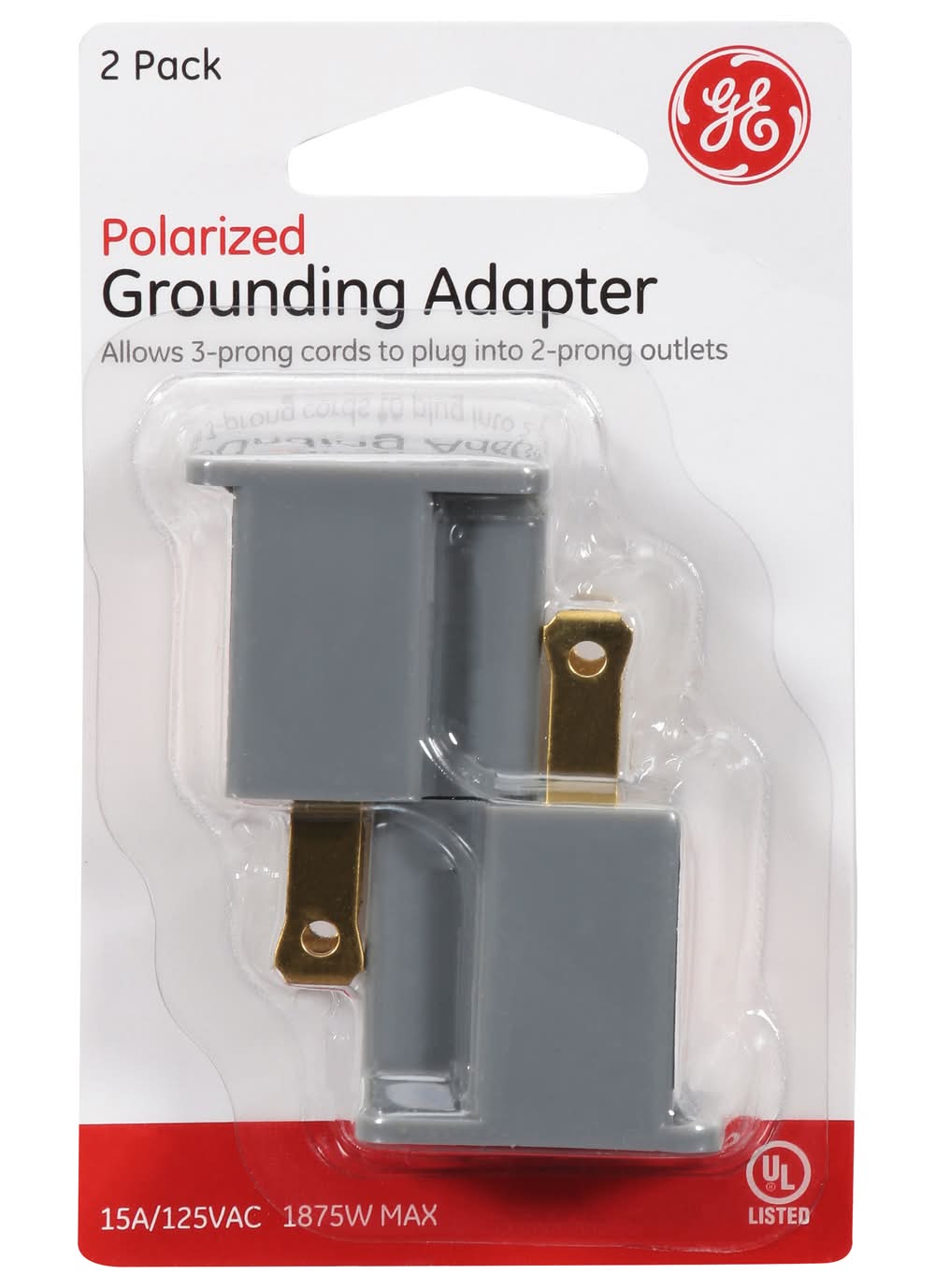 General Electric Polarized Grounding Adapter