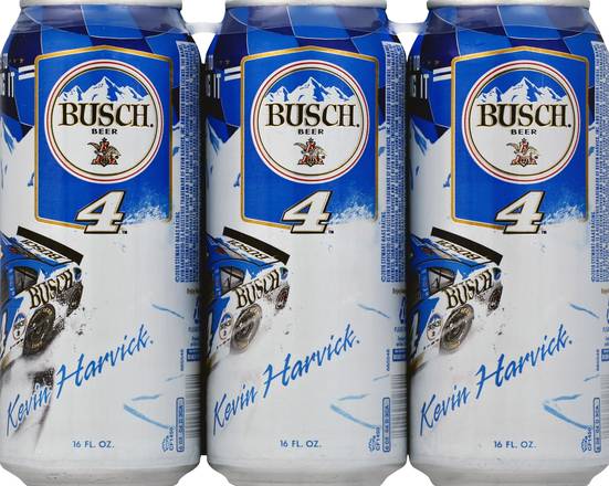 Busch Kevin Harvick Classic Beer (6 ct, 16 fl oz)