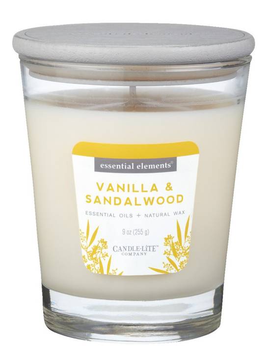 Candle-Lite Vanilla & Sandalwood Candle (255 g)
