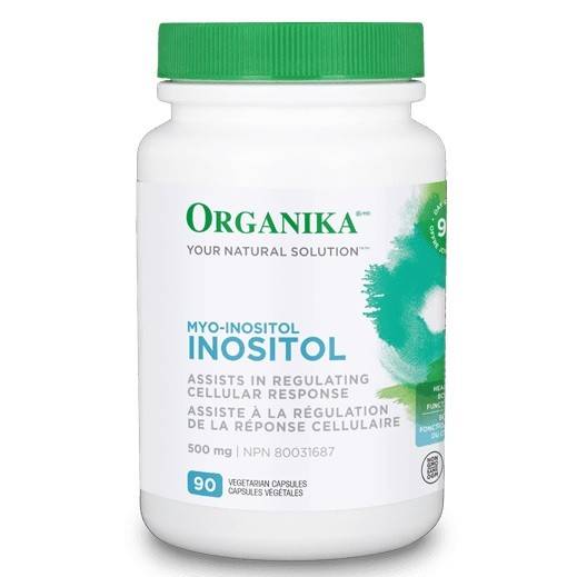 Organika Inositol Capsules 500 mg (90 units)