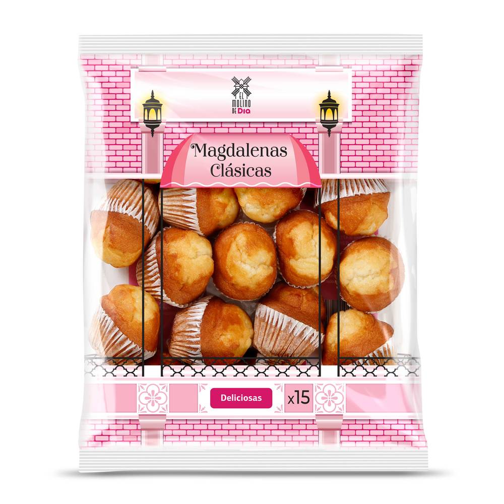 Magdalenas Clásicas El Molino De Dia Bolsa 515 G