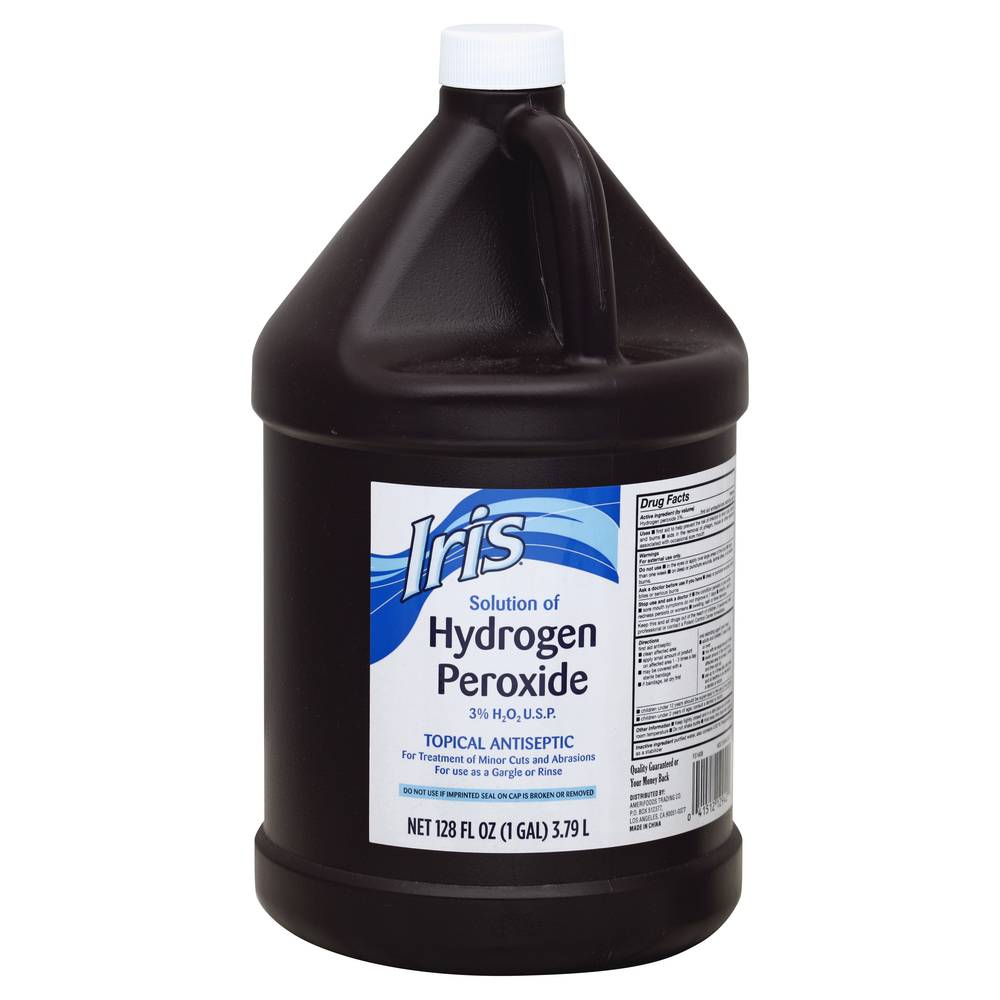 IRIS Solution Of Hydrogen Peroxide Topical Antiseptic (128 fl oz)