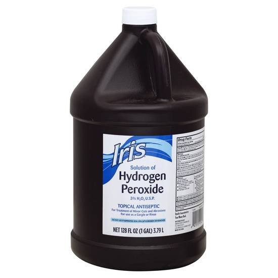 Iris Solution Of Hydrogen Peroxide Topical Antiseptic (128 fl oz)