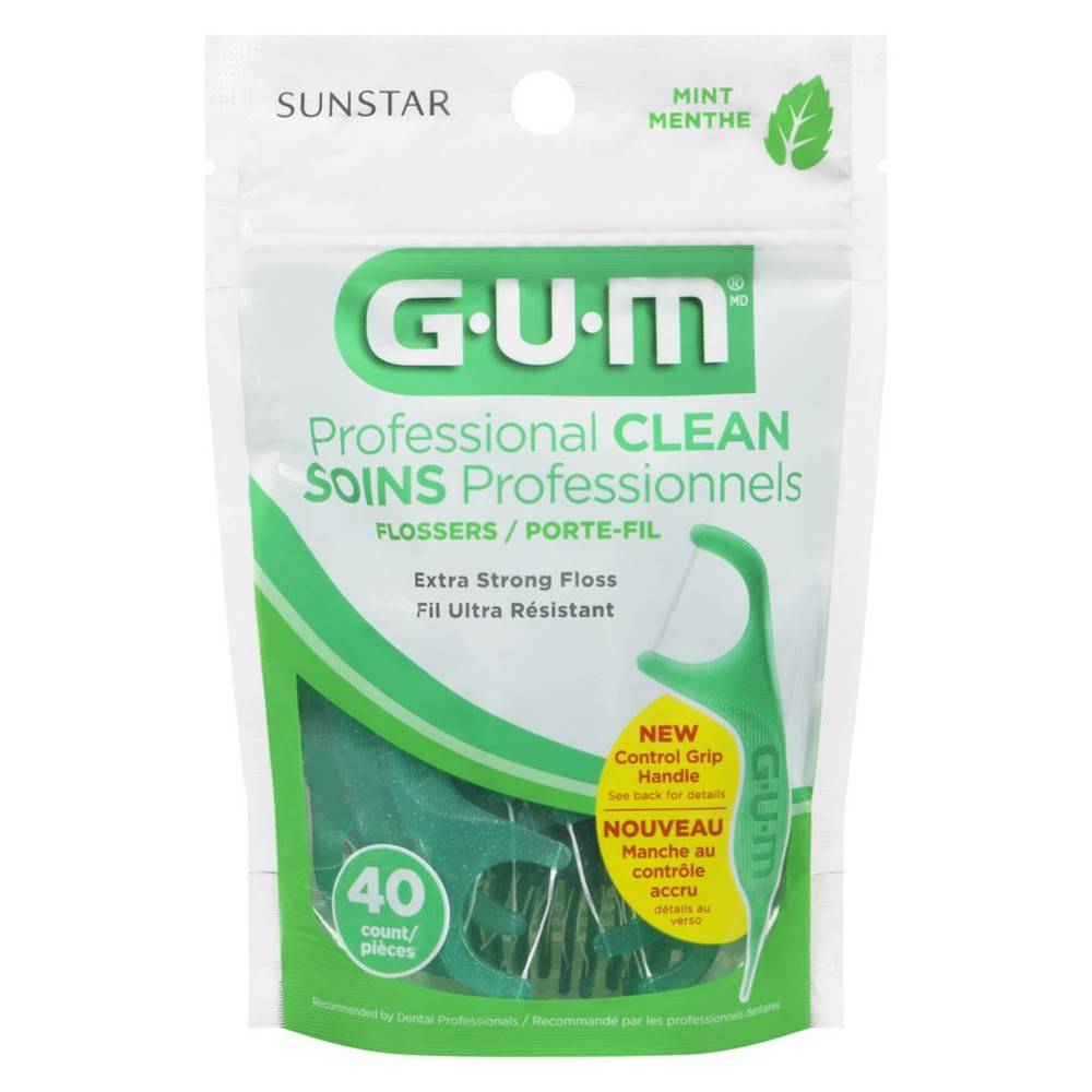 GUM Flossers (40 ea)