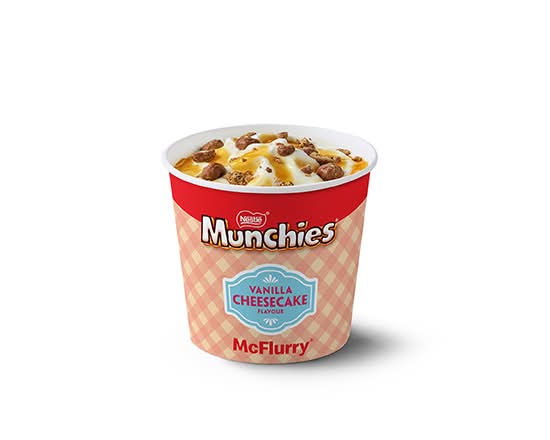 Munchies® Vanilla  Cheesecake McFlurry®