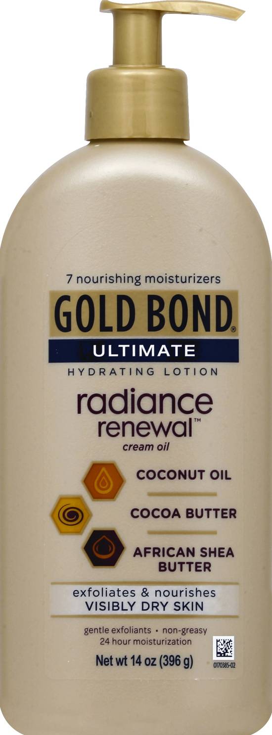 Gold Bond Ultimate Radiance Renewal Hydrating Lotion