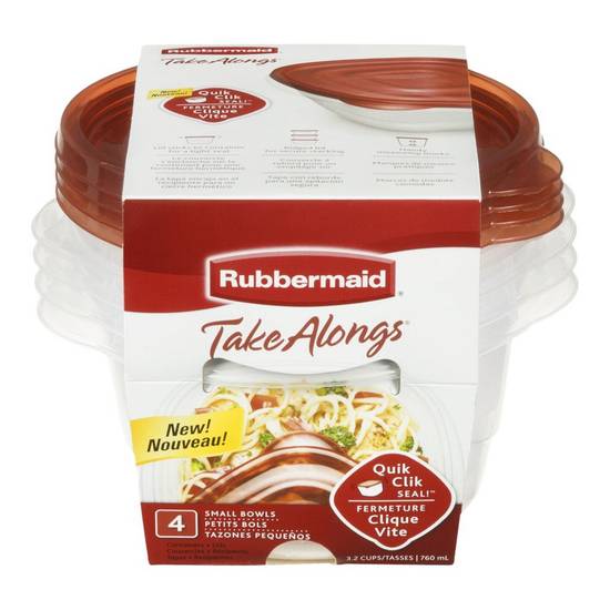 Rubbermaid Takealongs Round Food Storage Containers (4 pack)