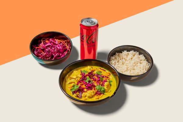 MENU CURRY JAUNE POULET