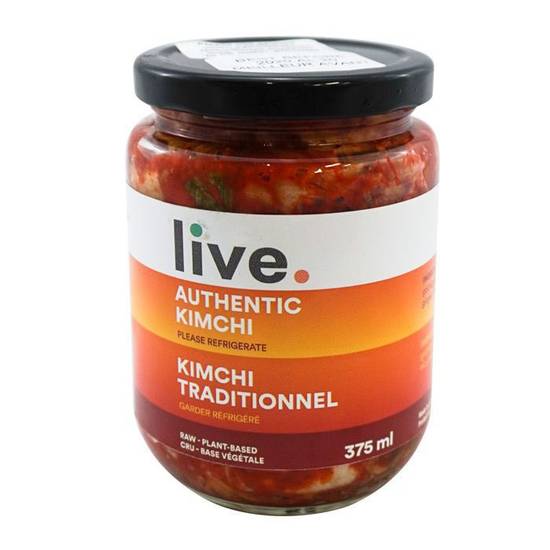 Live Authentic Kimchi 3 Month Shelf Life (375 ml)