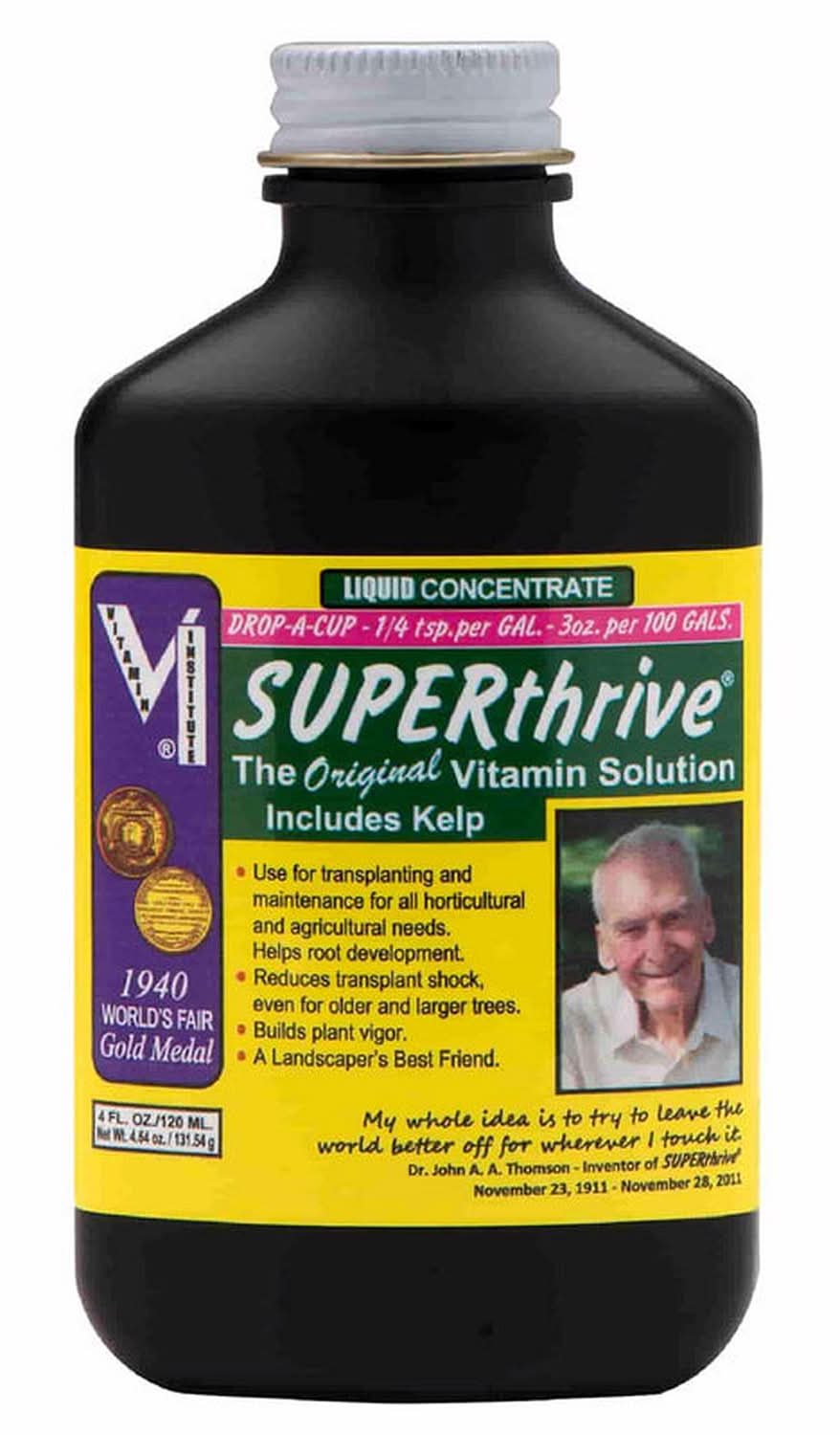 Superthrive Liquid Concentrate Multiple Nutrient System 4 Oz