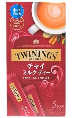 片岡物産　トワイニング　チャイミルクティー　スティックタイプ　５本入