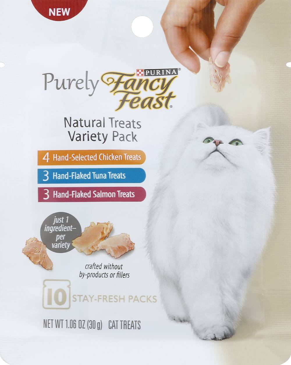 Fancy Feast Natural Treats Variety pack Cat Treats (1.1 oz)