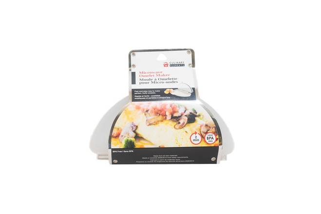 Culinary elements moule omelette micro-onde (50 g) - microwave omelette  maker (1 unit), Delivery Near You