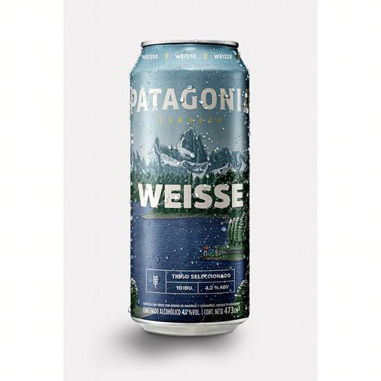 Patagonia cerveja weisse (lata 473ml)