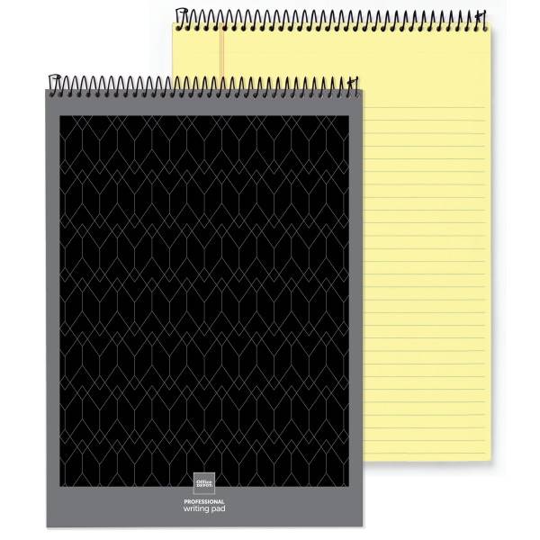 Office Depot Canary Professional Top Wirebound Wide-Ruled Legal Pad