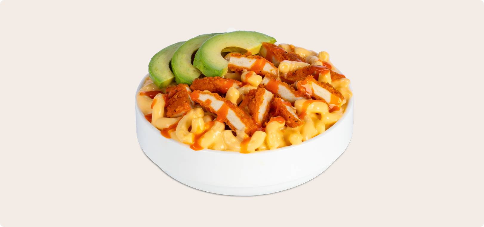 Spicy Chicken & Avocado Mac & Cheese